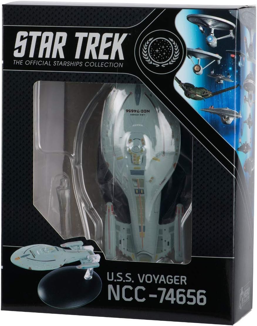Hero Collector | Star Trek The Official Starships Collection | Eaglemoss Model Ship Box U.S.S. Voyag
