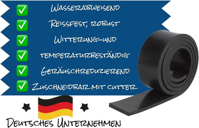 Gummistreifen mit Gewebeeinlage 1000mm lang 15mm dick 80mm bis 200mm breit Vollgummi Hartgummi Gummi