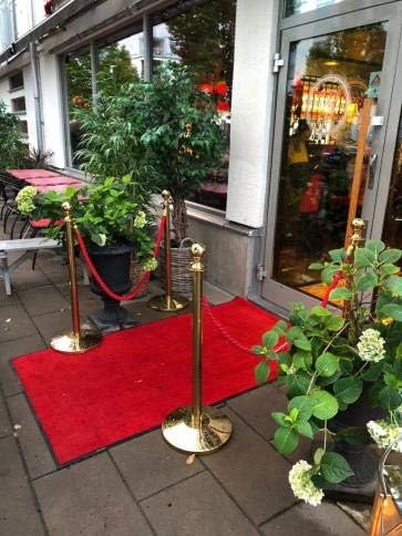Eingangsteppich (300x90cm - rot), VIP-Eingang, Restaurant, Nachtclub, Bar, Rot