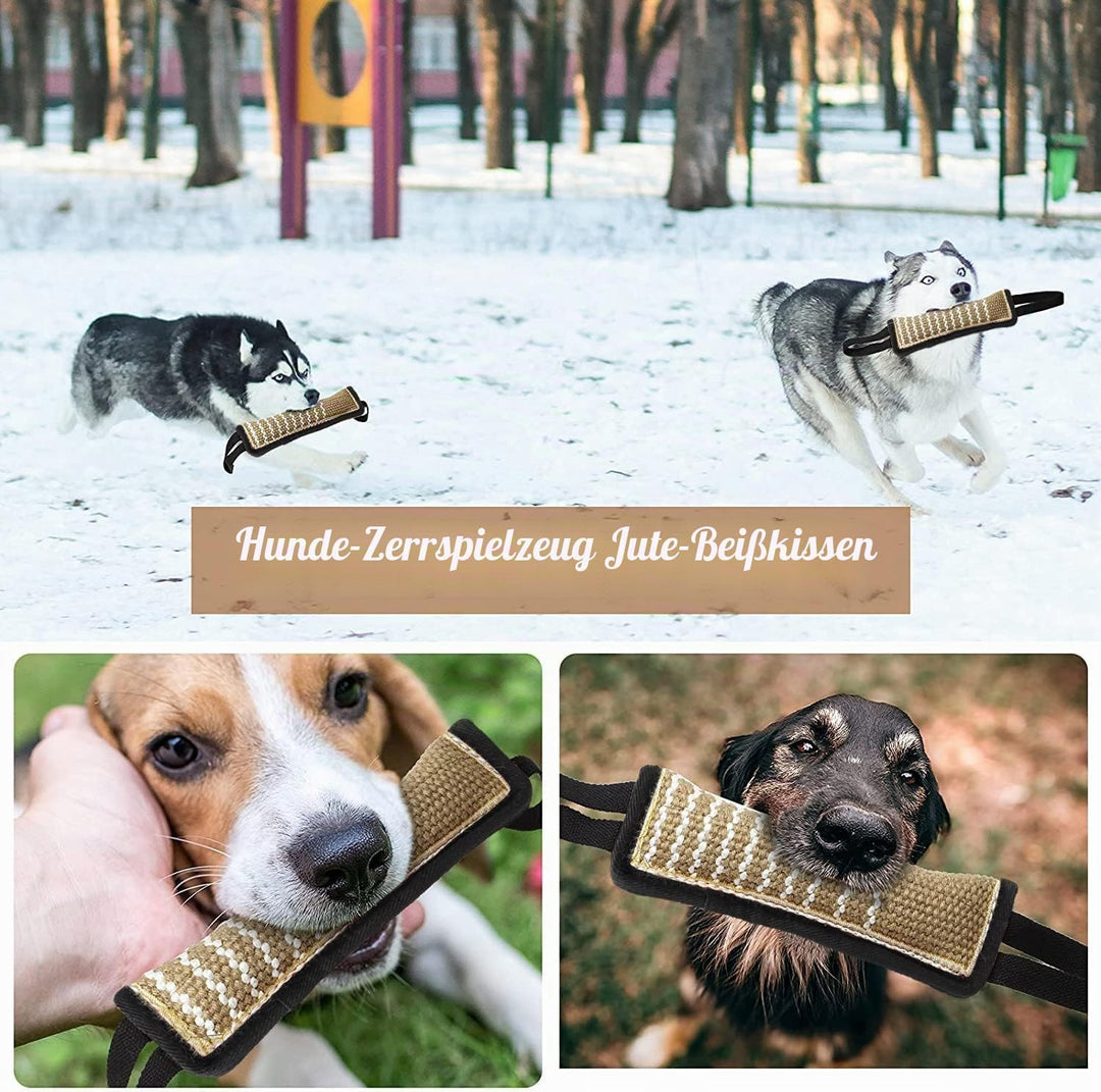 Beisswurst,Beisswurst für Hunde,30 cm,Sehr Robustes Hundespielzeug zum K9 Training,Tauziehen und Zer