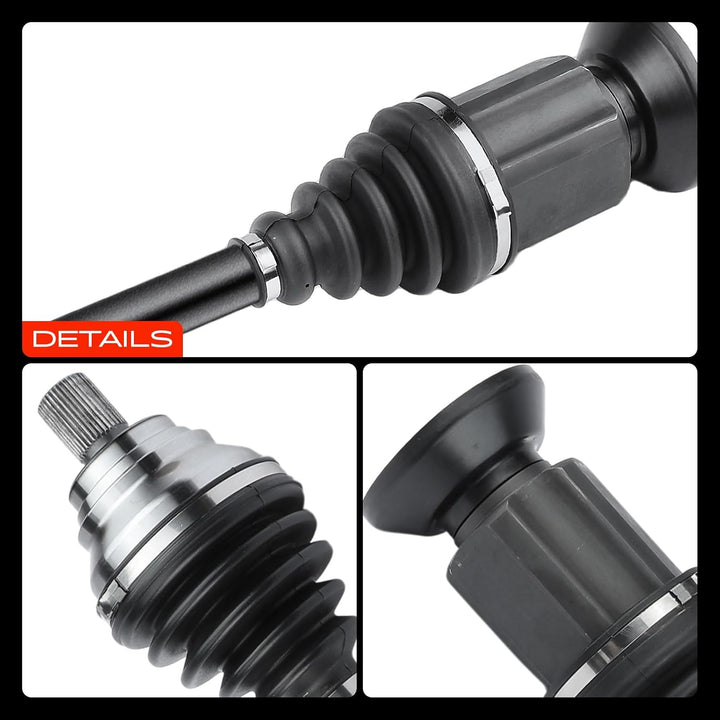 Frankberg Antriebswelle Vorne Links Kompatibel mit Q3 8UB 8UG 1.4L 2.0L 2011-2018 T.i.g.u.a.n 5N 1.4