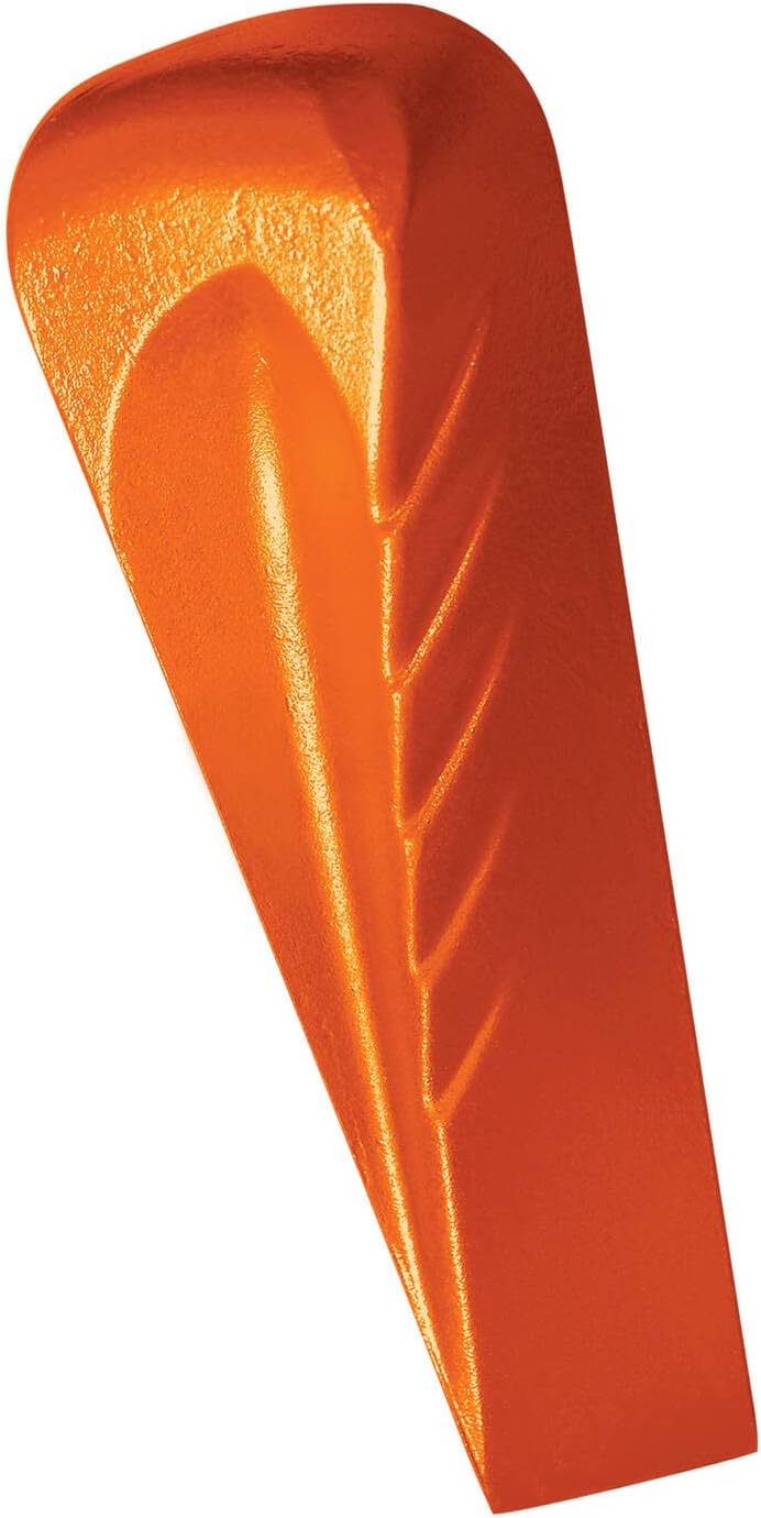 Fiskars Dreh-Spaltkeil, Für Kunststoffhammer, Gehärteter Stahl (geschmiedet), Orange, 1000600 Dreh-S