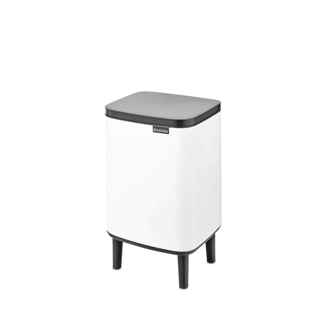 Brabantia - Mülleimer Bo Hi 7L mit Soft-Close-Deckel, herausnehmbarem Inneneimer und Transportgriff