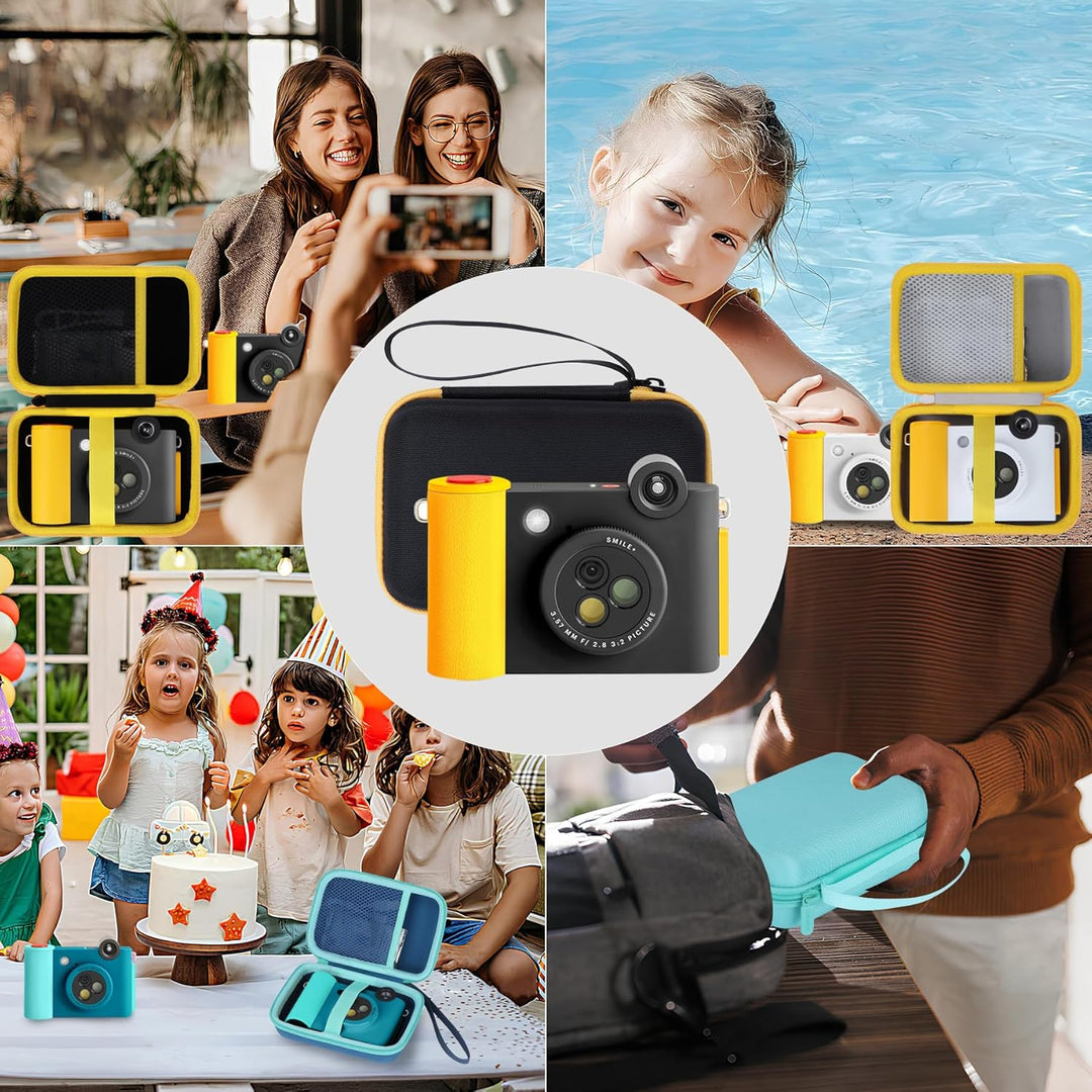 Hart Schutz Hülle Etui Tasche für Kodak Smile+ 2-in-1 Digitale Sofortbildkamera & Fotodrucker (Minzg