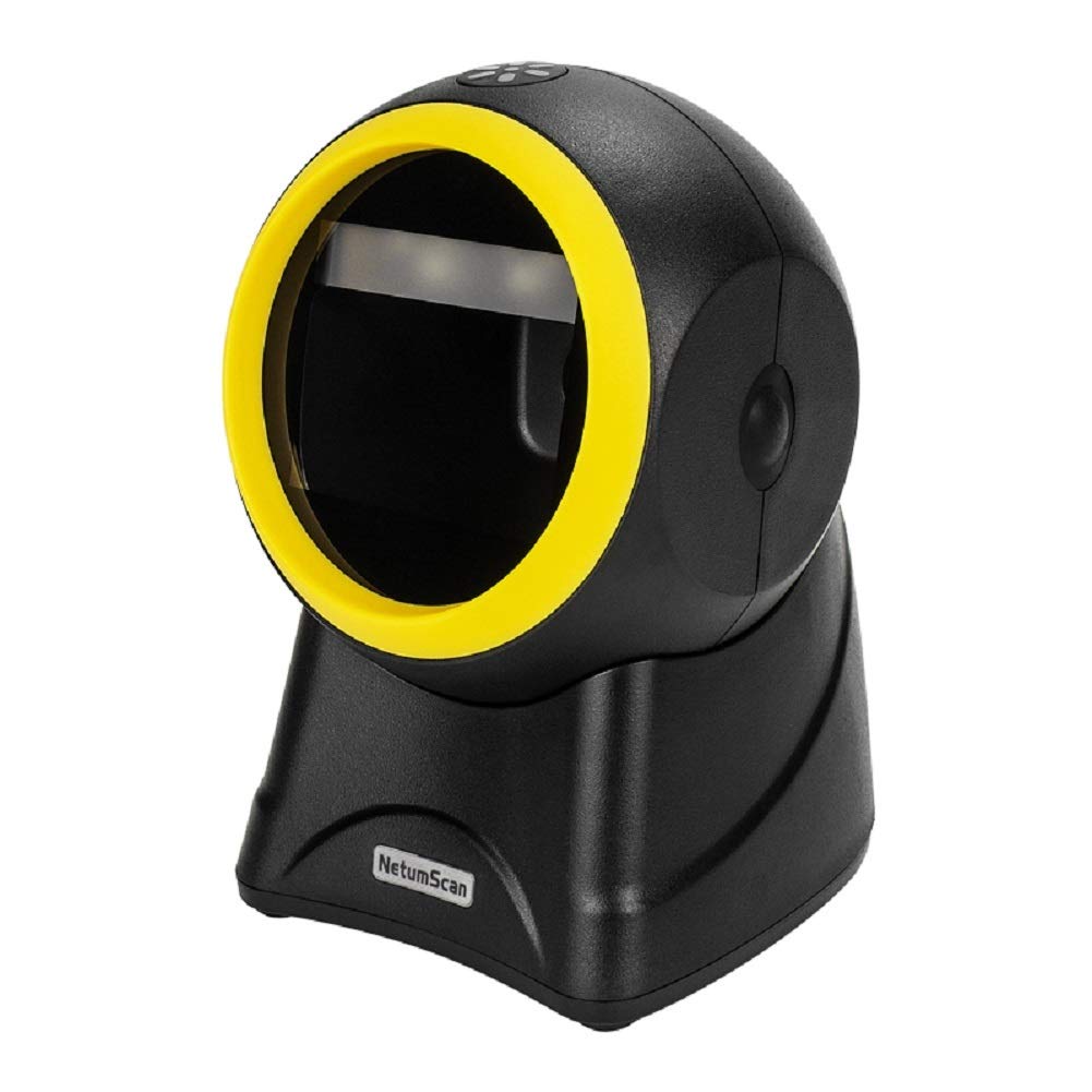 NetumScan 2D QR Präsentations-Scanner, freihändig, USB-Barcode-Scanner, omnidirektional, kabelgebund