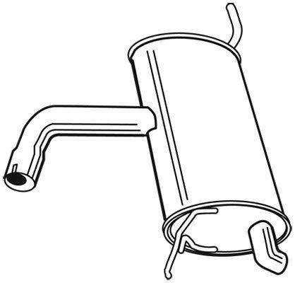 Walker 23005 Endschalldämpfer