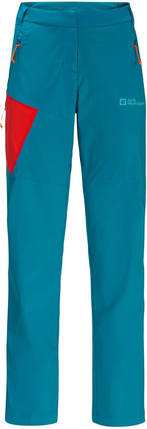 Jack Wolfskin Damen Wanderhose Glastal 38 1281 Tile Blue, 38 1281 Tile Blue