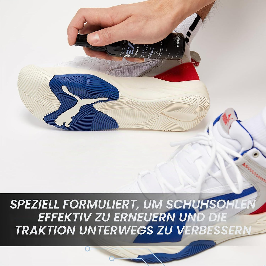GRIPEXX 2-in-1-Sportschuh-Griffspray, bietet Traktion und verjüngt die Sohlen. Mehrzweck-Griffspray
