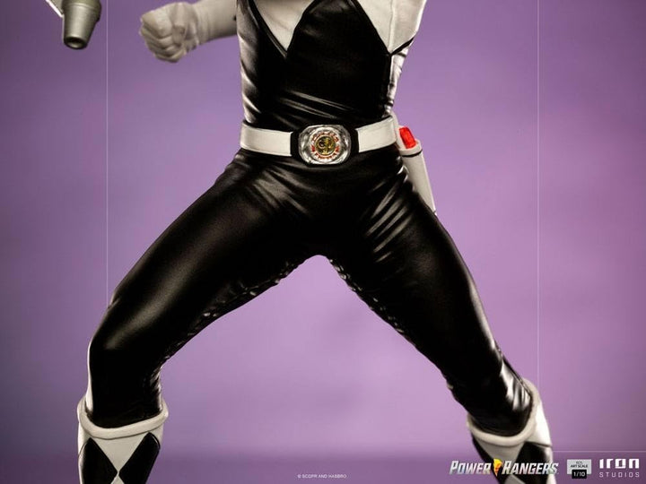 Iron Studios BDS: Power Rangers - Black Ranger Art Scale Statue (1/10) (POWRAN46221-10) 1:10 Scale,