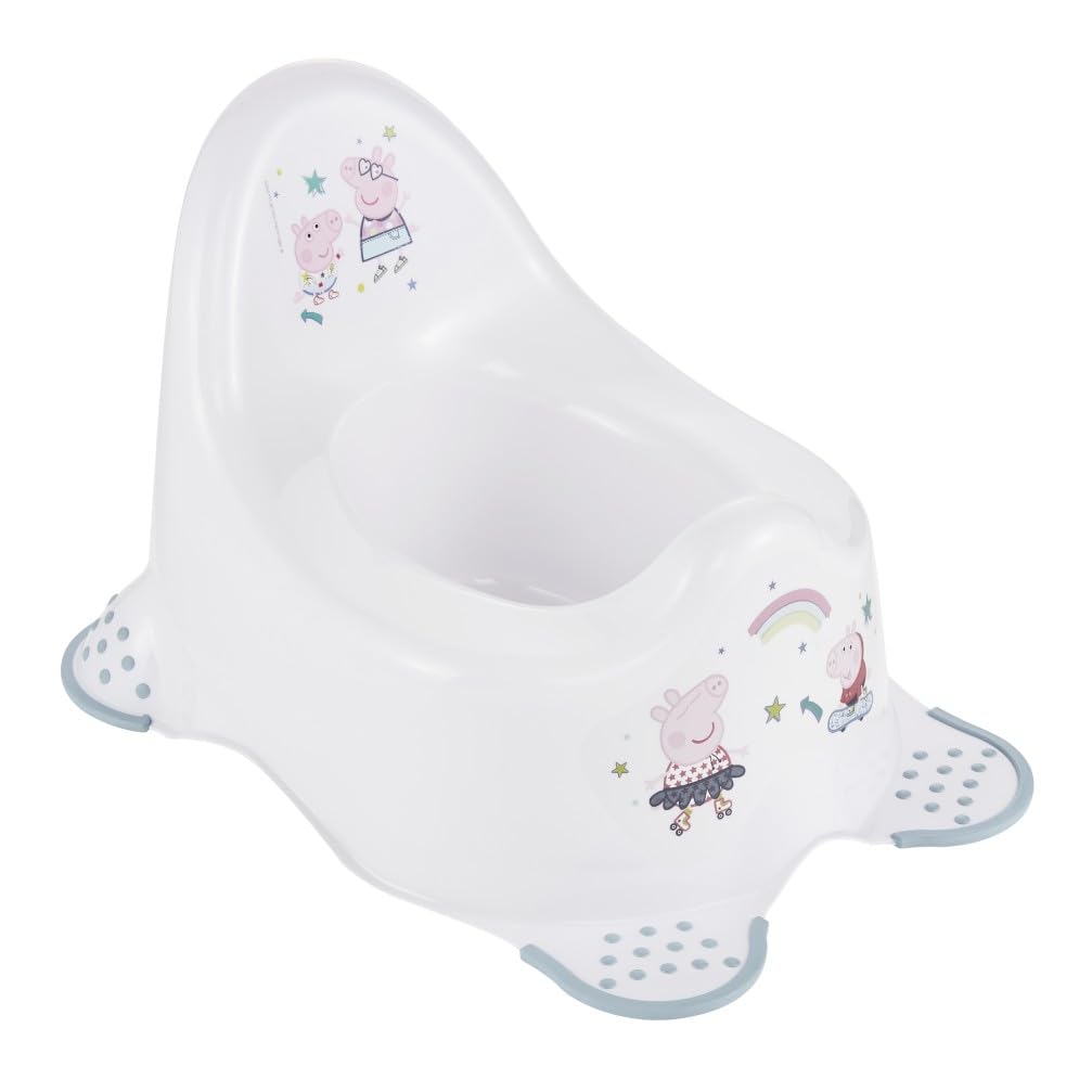 keeeper Peppa Pig-Set Babytopf adam + Toilettensitz ewa + Zweistufiger Tritthocker igor, Babytopf ab