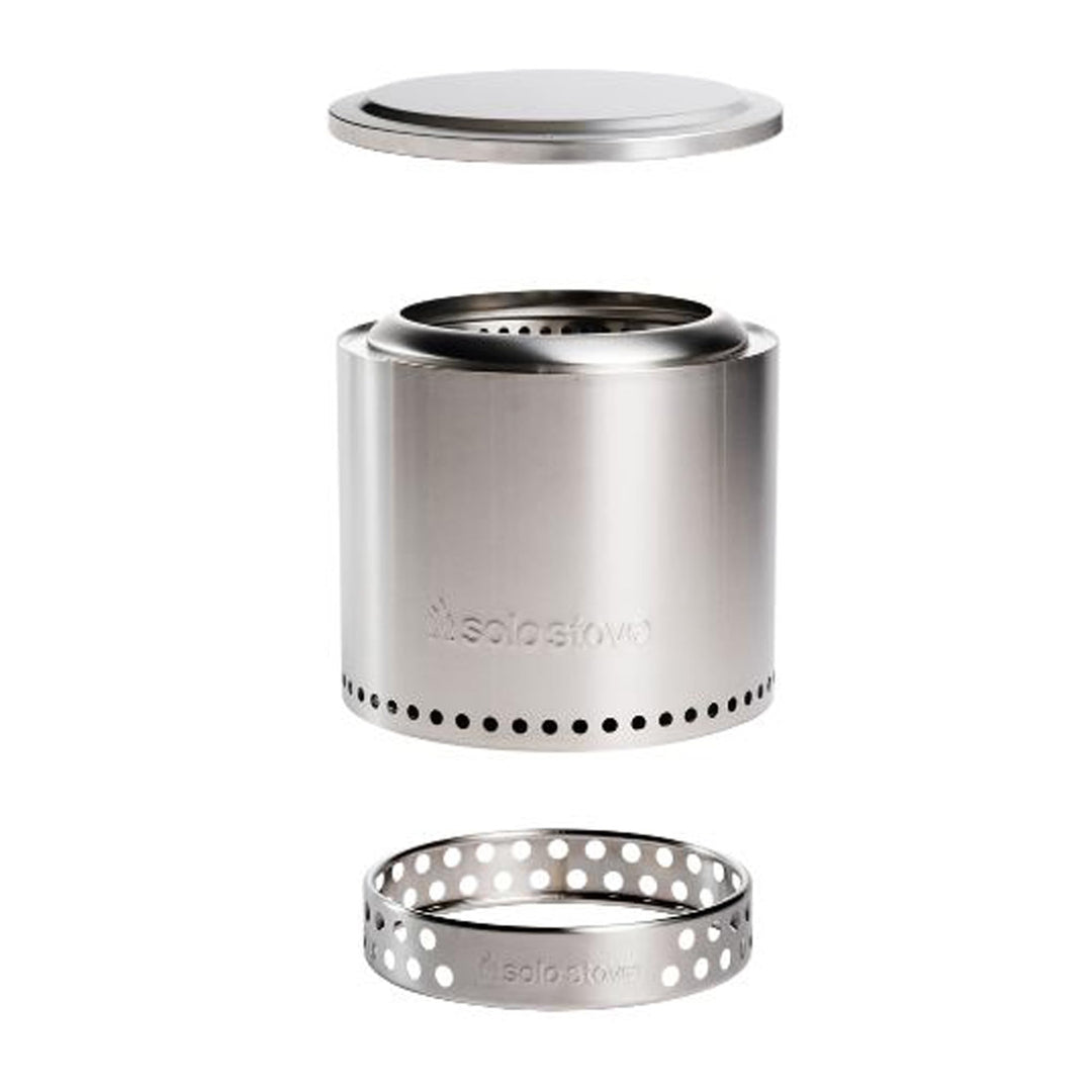 Solo Stove Feuerschale Ranger Essential Set 2.0 | Inkl. Feuerstelle, Standfuss, Deckel, Mobile Feuer