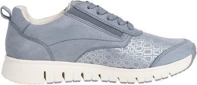 Tamaris Comfort Damen Sneaker 8-8-83705-20 Comfort fit 38 EU Weit Sky Patent, 38 EU Weit Sky Patent