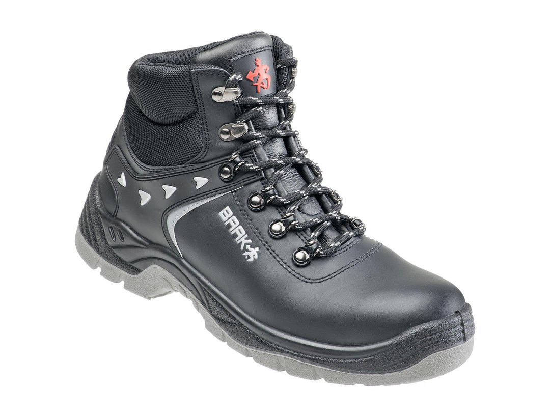 BAAK Sicherheitsstiefel Heinrich Industrial S3, Hochschuhe BGR191 Grösse 40, schwarz, 8234 40 EU, 40