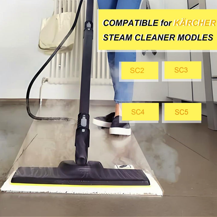3 Stück Zubehör Bodendüsen Set für Kärcher SC 2, SC 3, SC 4, SC 5, JRISBO Ersatz Bodendüse für Kärch