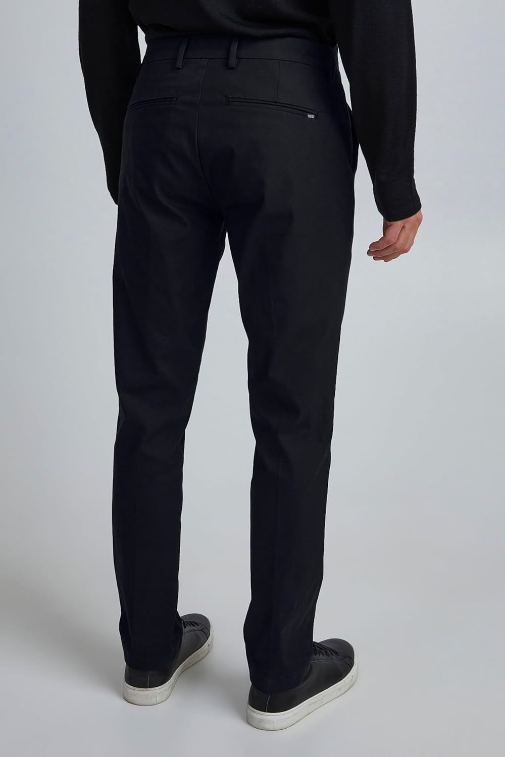CASUAL FRIDAY CFPhilip Herren Chino Hose Stoffhose mit Stretch Slim Fit 36W / 32L Anthracite Black 1