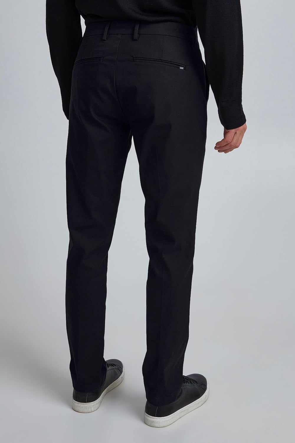 CASUAL FRIDAY CFPhilip Herren Chino Hose Stoffhose mit Stretch Slim Fit 28W / 30L Anthracite Black (