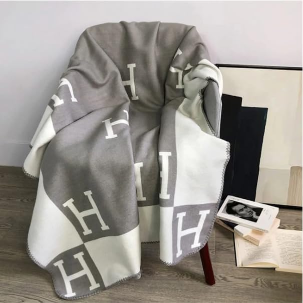 Luxusdecke aus Kaschmir &amp; Wolle – Perfekte Kuscheldecke für Sofa &amp; Sessel, Stilvoll und Wärmend, Ide