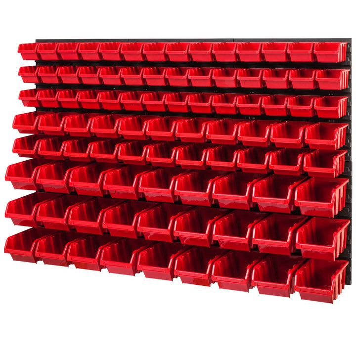 PAFEN Lagersystem 780x1158mm Stapelboxen Wandregal Sichtlagerkästen Schüttenregal Lagersystem 91 Box