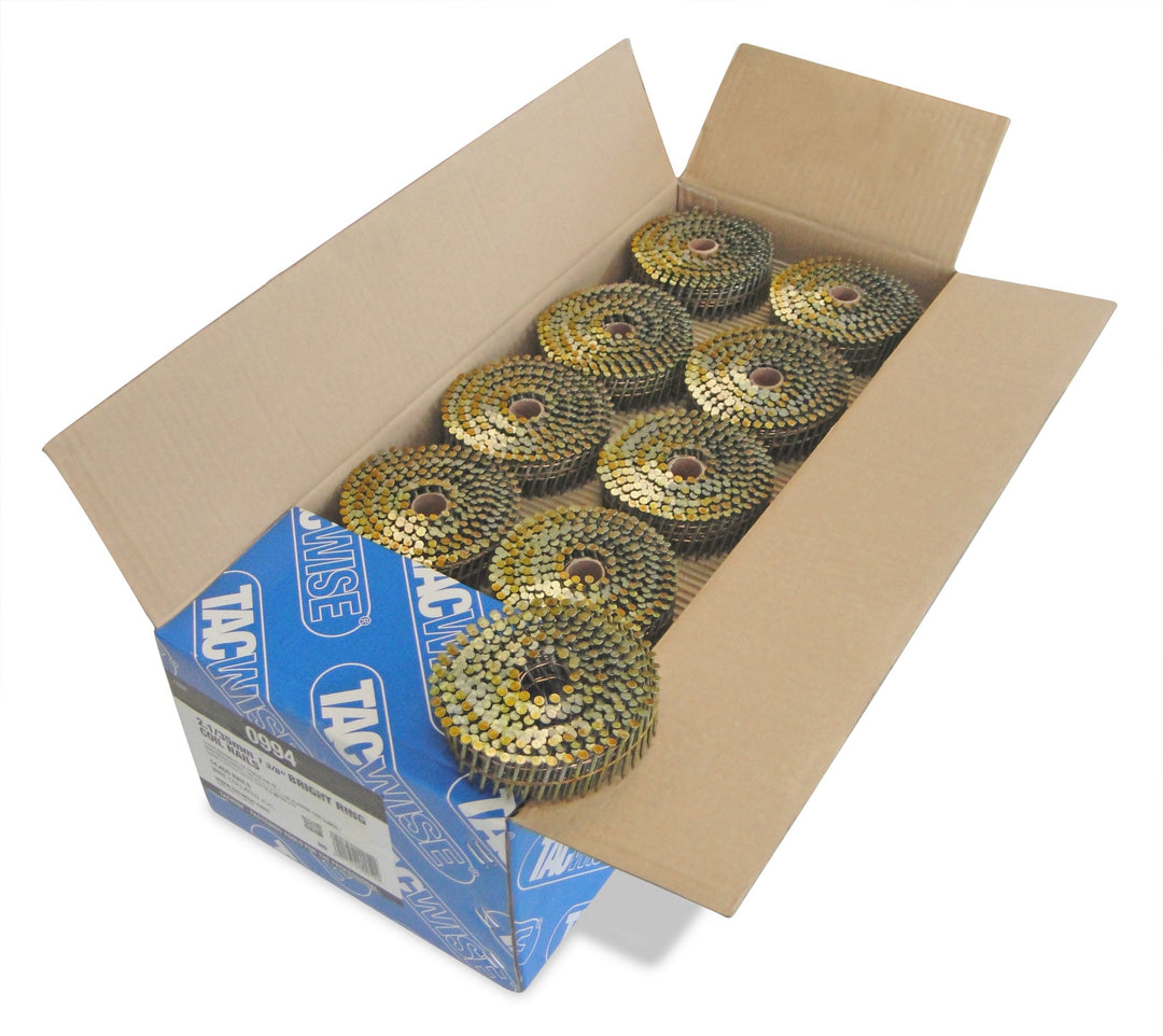 Tacwise 0994 Typ 2,1/35mm glänzende Flache Nägelspulering, 14.000 Stück, 14000