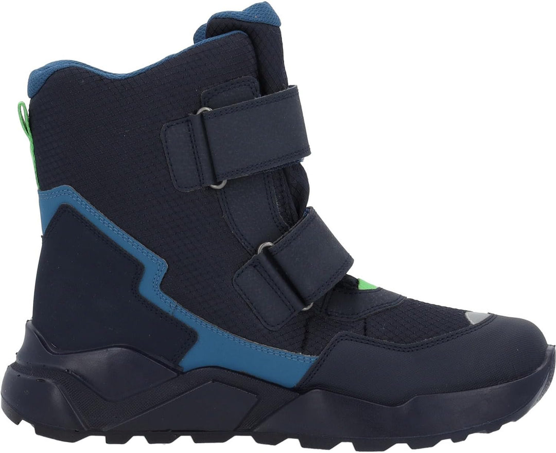 Superfit Jungen Rocket Schneestiefel 40 EU Schmal Blau Grün 8000, 40 EU Schmal Blau Grün 8000