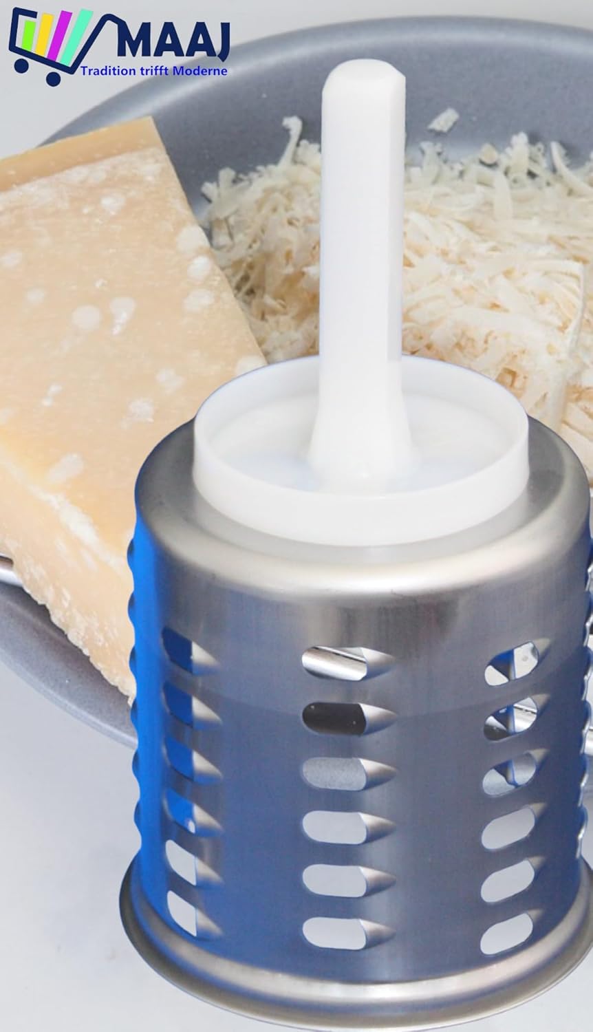 ERSATZTROMMELN TROMMEL ZU GEMÜSESCHNEIDER RAFFELVORATZ FÜR KITCHENAID VON MESSERSCHMIDT - MADE IN GE