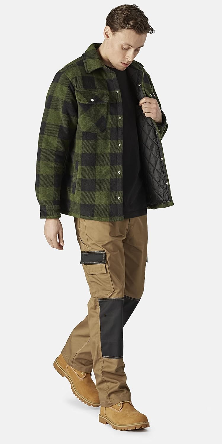 Dickies Herren Thermohemd, Grün, S EU Grün S, Grün S