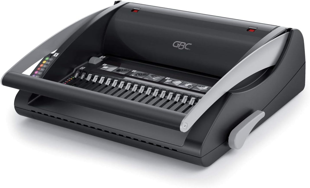 GBC 4401845 CombBind 200 Bindegerät (mit Stanztechnologie) schwarz stanzt 20, bindet 330 Blatt Singl