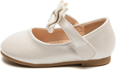 DADAWEN Mädchen Mary Jane Schuhe Festliche Kleidschuhe Prinzessin Ballerinas 34 EU Weiss, 34 EU Weis