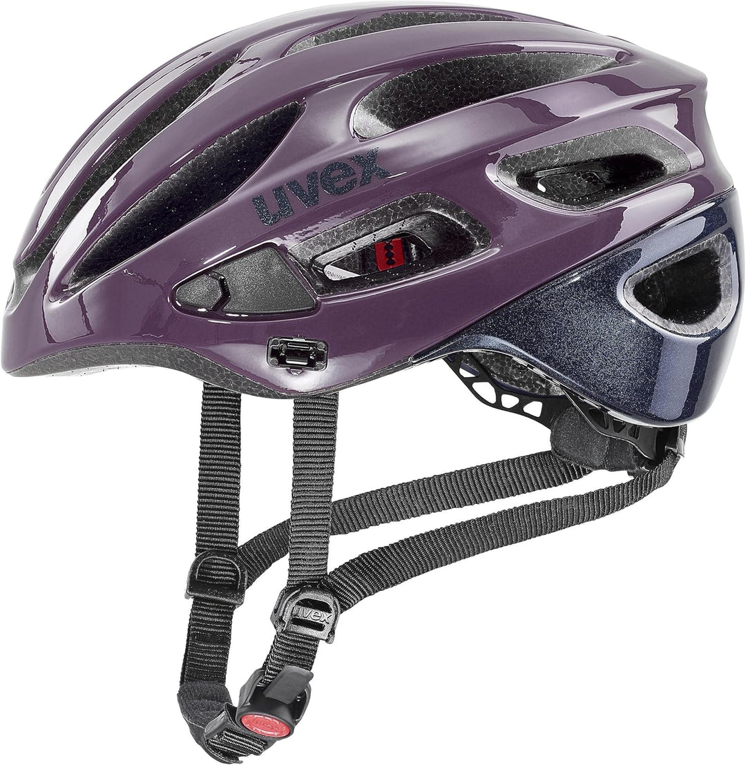 UVEX Fahrradhelm UVEX True Gr. 52-58 cm, Plum deep Space 52-55 cm, 52-55 cm