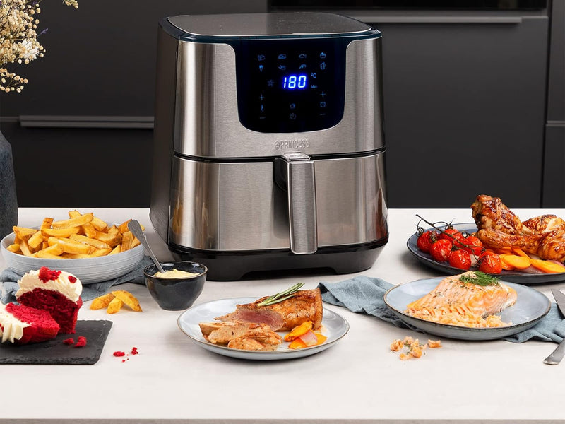 Princess Heissluftfritteuse XXL mit 5,5 Liter – 62,2% weniger Energieverbrauch – Digital Airfryer De