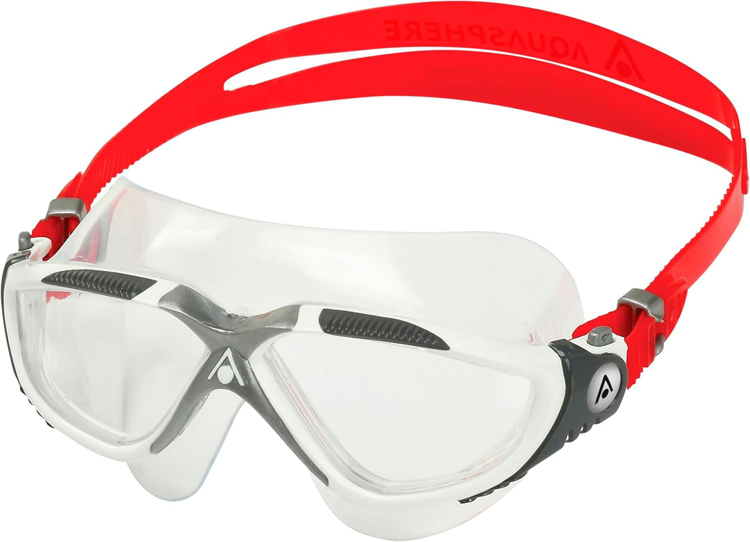 Aqua Sphere AQUASPHERE Vista, Schwimmbrille für Männer und Frauen mit UV-Schutz und Silikondichtung,