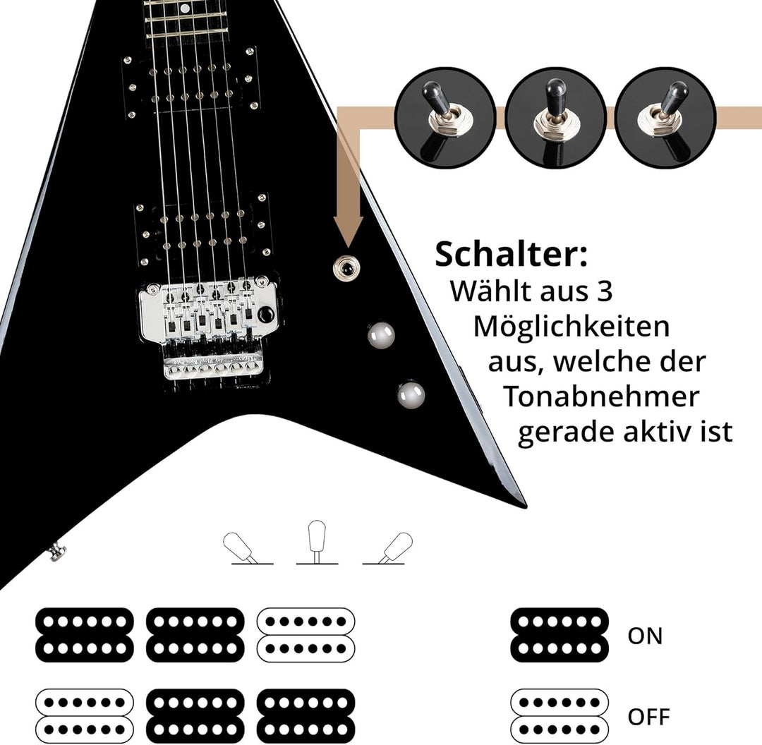 Rocktile Blade E-Gitarre Single, Single
