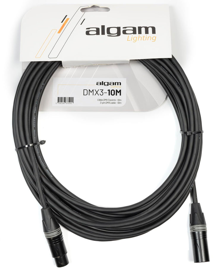Algam Lighting DMX-Kabel 3-polig, 10 m