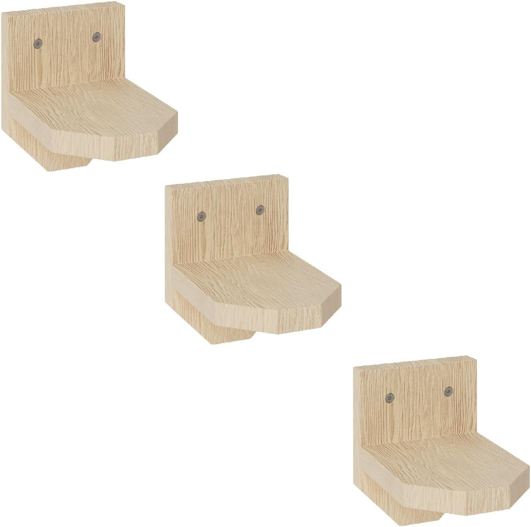 Katzenregal Kletterwand Wandmontage Katzenmöbel Katzenstufen Katzenbett 3 Stufen (10799), 10799