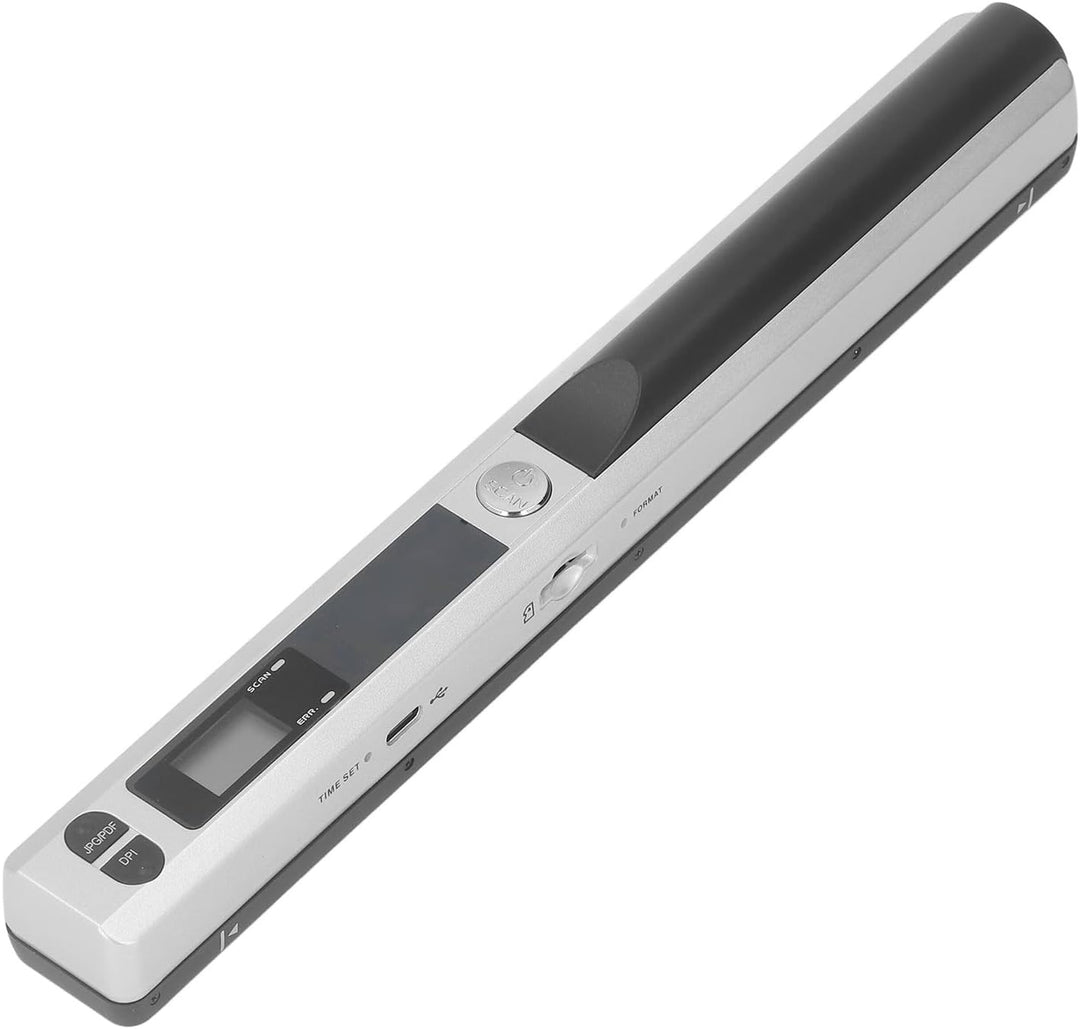 Tragbarer Scanner für Foto-A4-Dokumente, Bildquittungen, Bücher – 900 DPI, JPEG/PDF-Format – Schnell
