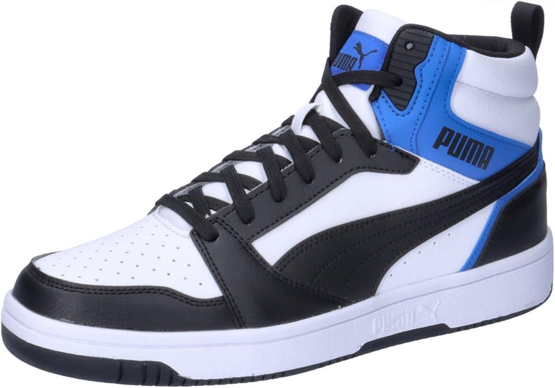 PUMA Unisex Rebound V6 Sneaker 40 EU Puma Black Puma White Puma Team Royal, 40 EU Puma Black Puma Wh