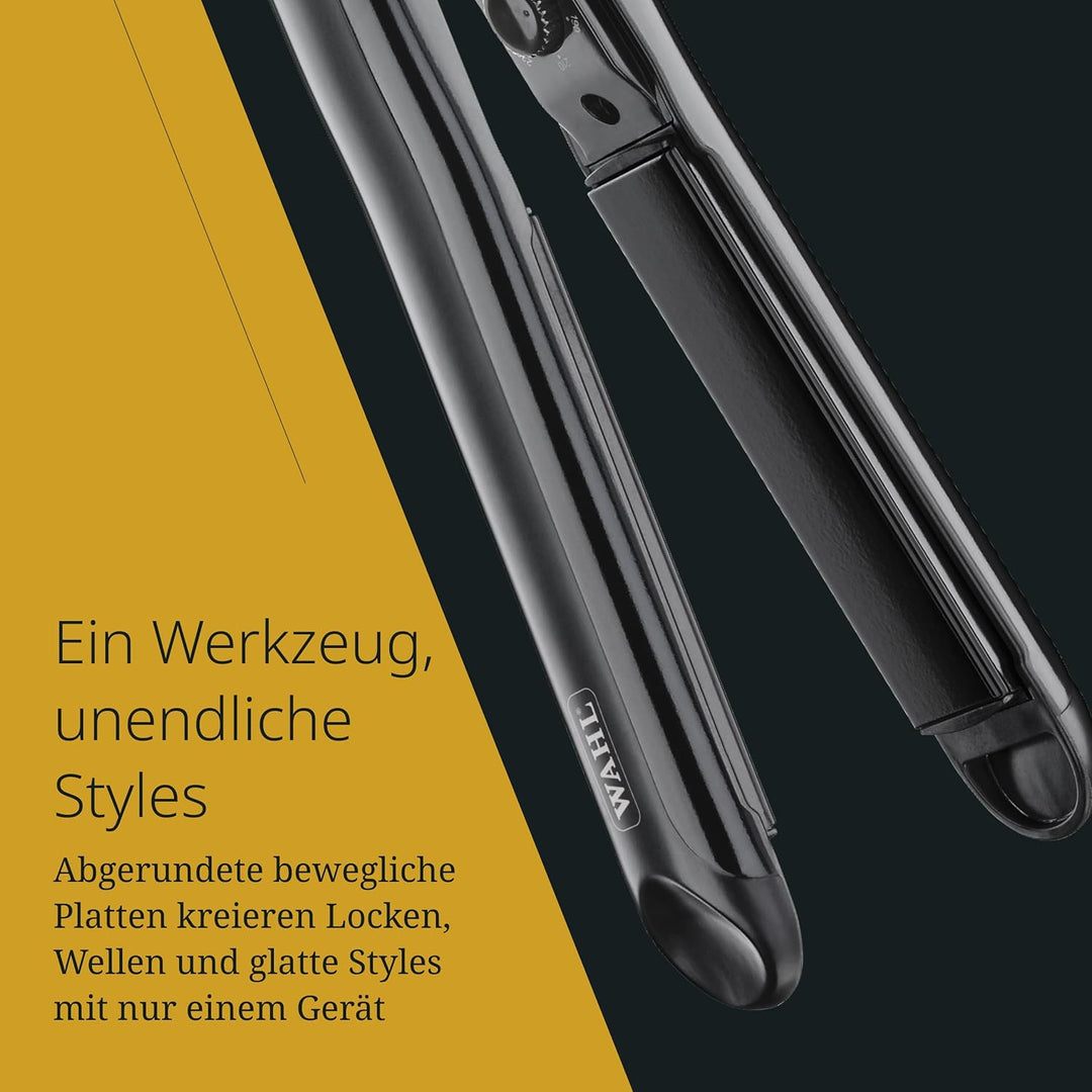 Wahl Cutek - Haarglätteisen mit Premium-Keramikbeschichtung - 60 Sekunden Aufheizzeit - 150-230°C