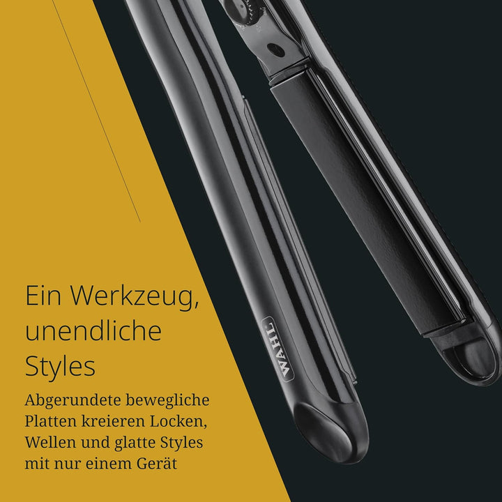 Wahl Cutek - Haarglätteisen mit Premium-Keramikbeschichtung - 60 Sekunden Aufheizzeit - 150-230°C
