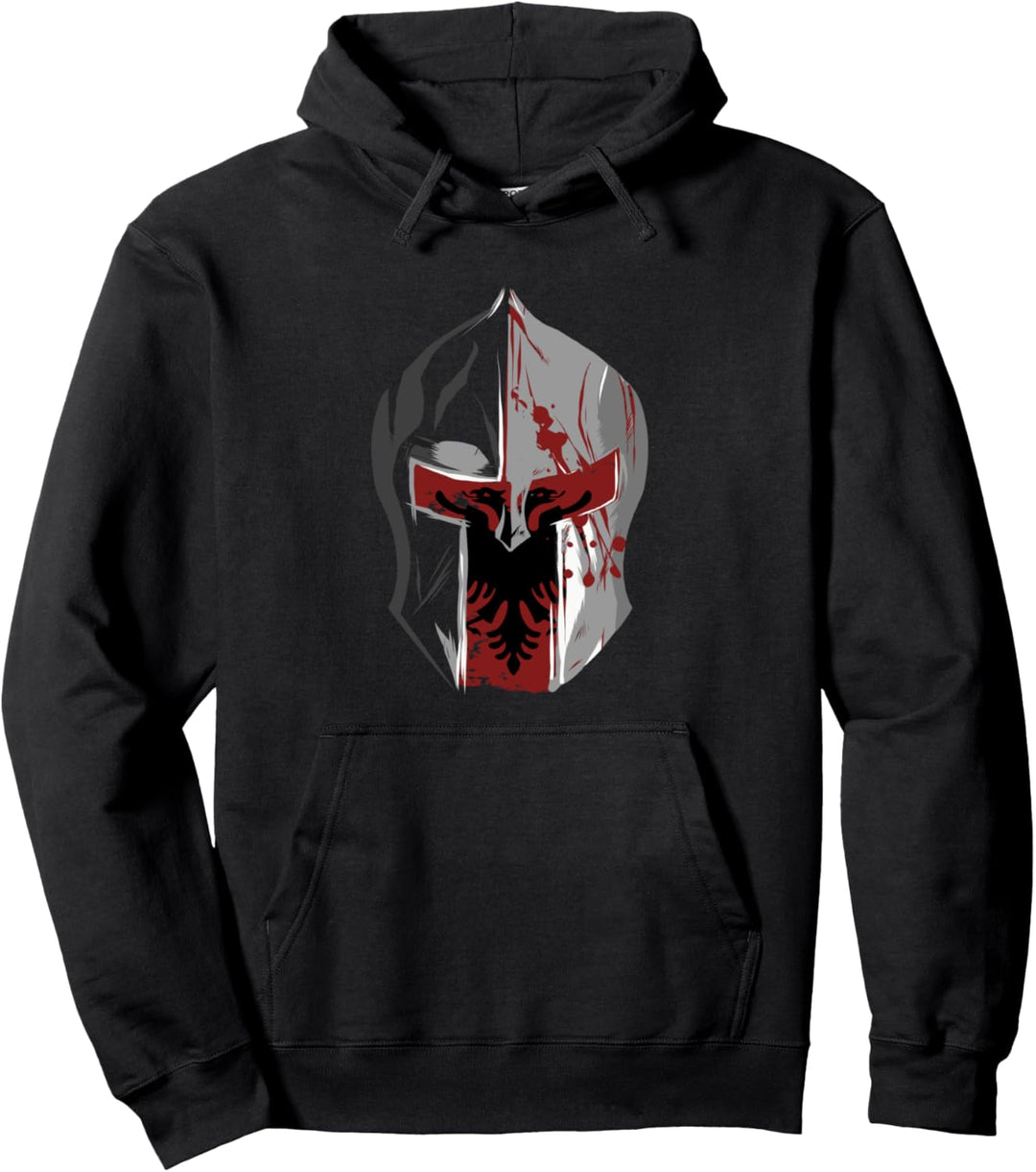 Albanien albanische Flagge Adler Geschenk für Albaner Pullover Hoodie