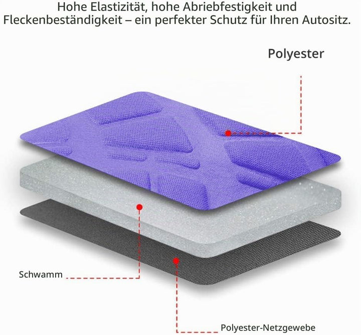 AUTOYOUTH Vordersitzbezüge, hohe Rückenlehne, Schalensitzbezug für die meisten Autos, SUVs, Limousin