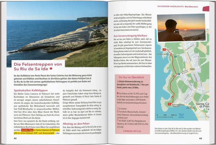 MARCO POLO OUTDOOR GUIDE Reiseführer Sardinien: Mit rund 150 Outdoor-Erlebnissen für alle, die am li