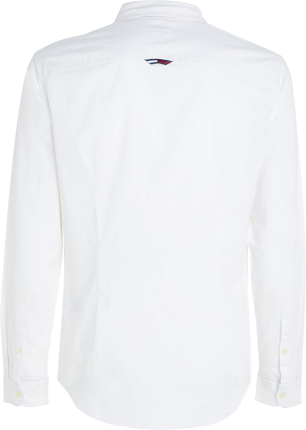 Tommy Hilfiger Herren TJM Slim Stretch Oxford T-Shirt XS Weiss, XS Weiss