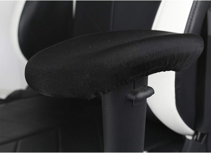 Schwarze Dehnbare Gaming-Stuhlbezüge Schonbezüge, ergonomische Büro-Computerspielstuhl-Schonbezüge f
