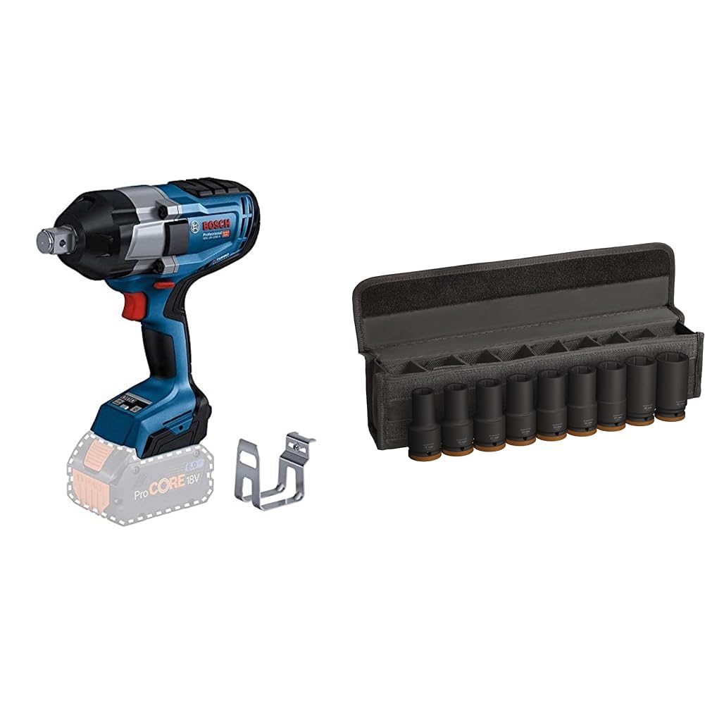 Bosch Professional 18V System BITURBO Akku Drehschlagschrauber GDS 18V-1050 H (ohne Akku/Ladegerät)
