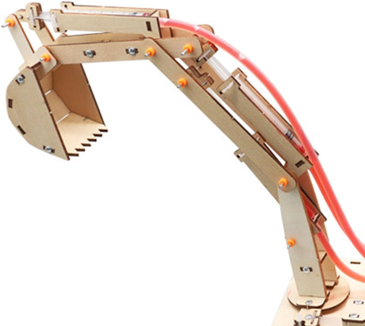 Hydraulikbagger Modell, STEM Spielzeug für, Wissenschaftliches Experiment aus Holz, Lernspielzeug, K