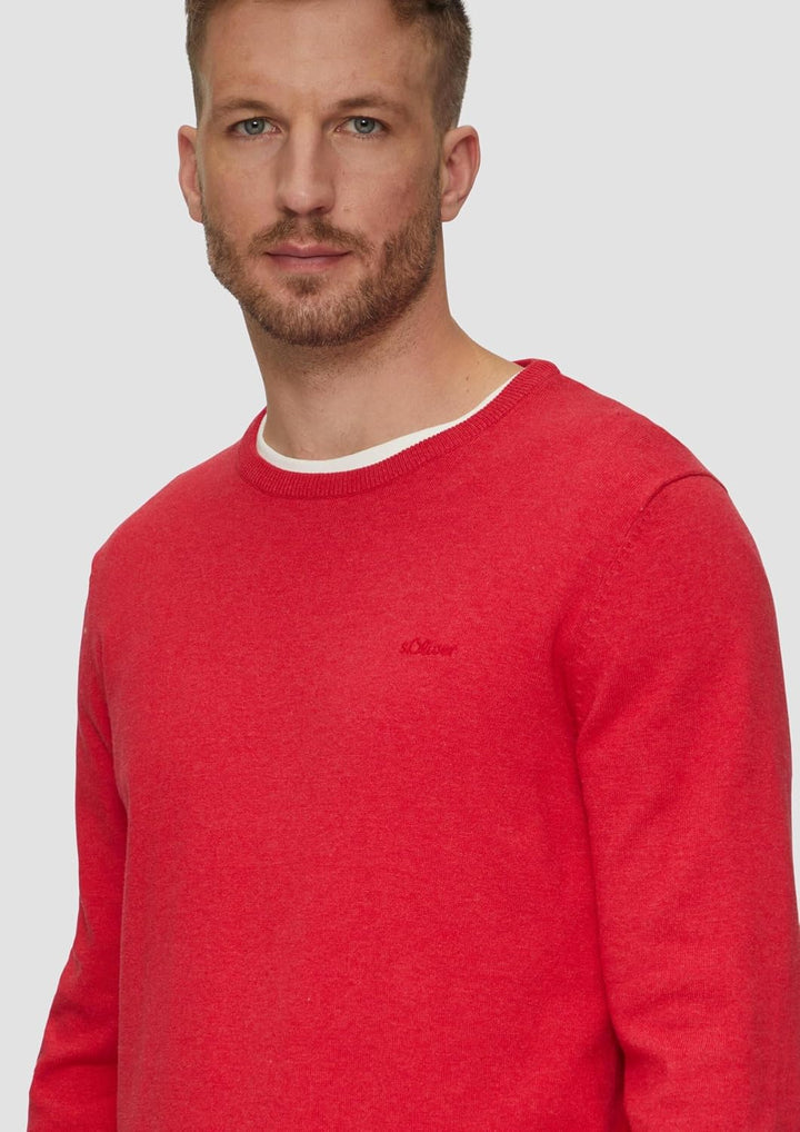 s.Oliver Pullover Crew Neck S 33w0_rot, S 33w0_rot