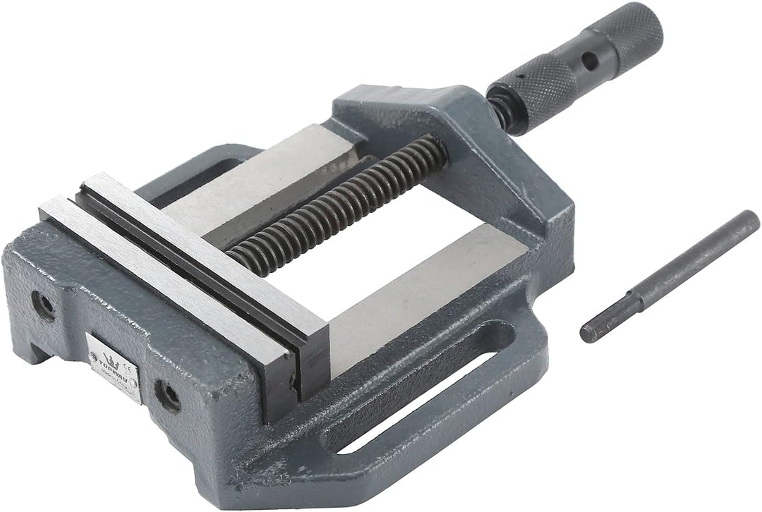 KATSU Bohrmaschinen-Schraubstock Säulentisch Bohrschraubstock 4" 100mm Professionelle Präzision Deut