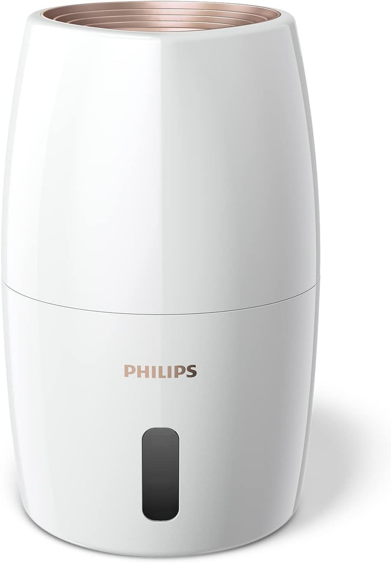 Philips Series 2000 Luftbefeuchter – für Räume bis 32 m², NanoCloud-Technologie, 3 Geschwindigkeitss