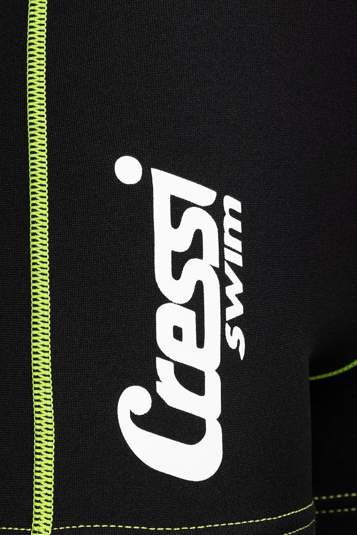 Cressi Kid Shorty Wetsuit 1.5 mm - Shorty Neoprenanzug für Kinder Ultra Stretch Neopren Schwarz/Lime