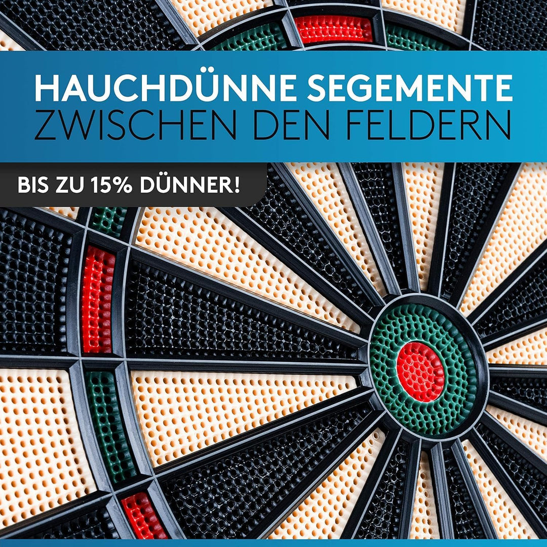 DartPro - DAS ORIGINAL - Elektronische Dartscheibe - Dartboard mit 6 Darts [kabellos nutzbar] - Inno